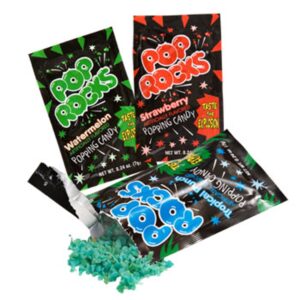 Pop Rocks Popping Candy 3-Pack - Watermelon, Strawberry, Tropical Punch