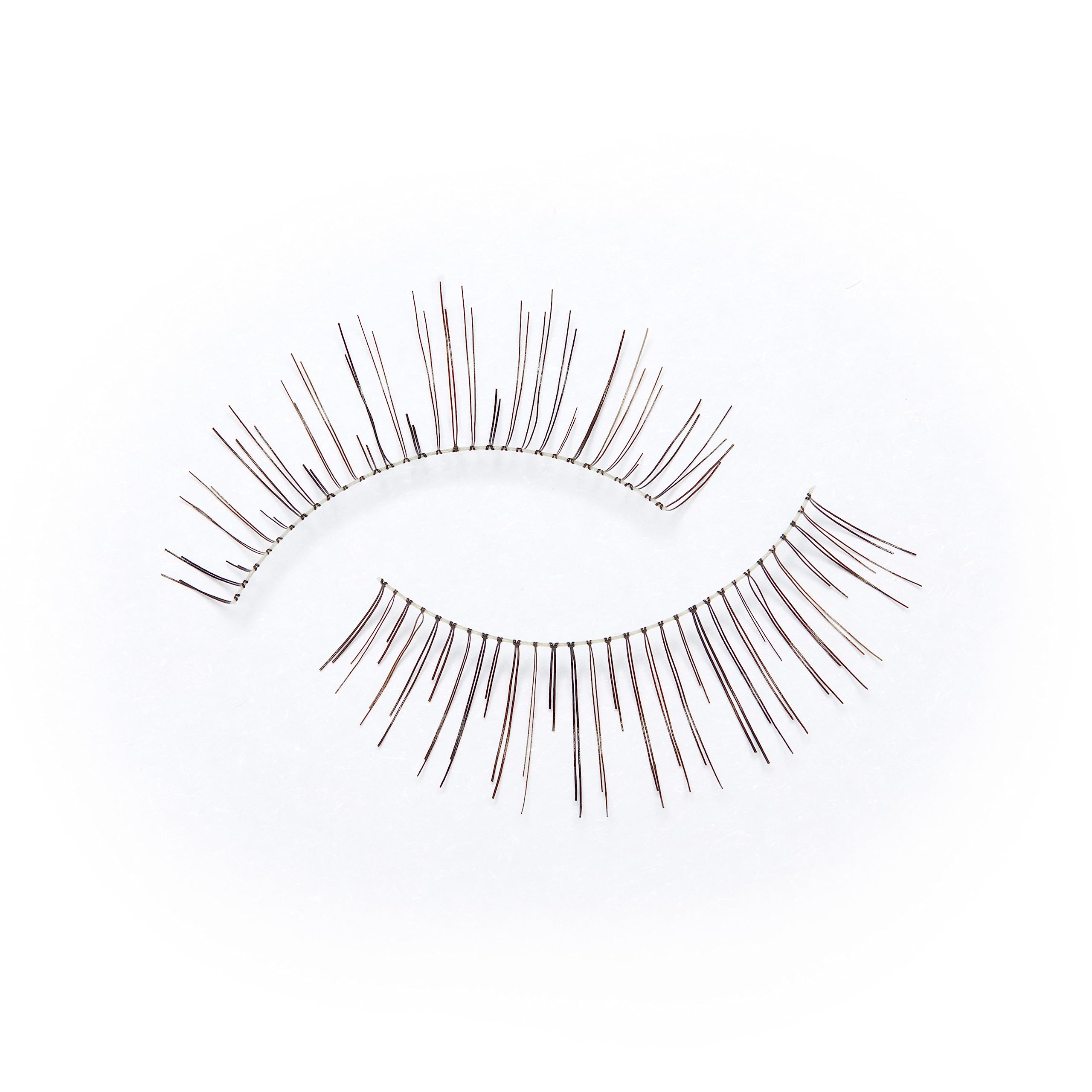 Eylure Naturals No. 020 Reusable Eyelashes, Adhesive Included, Black, 4 Pairs