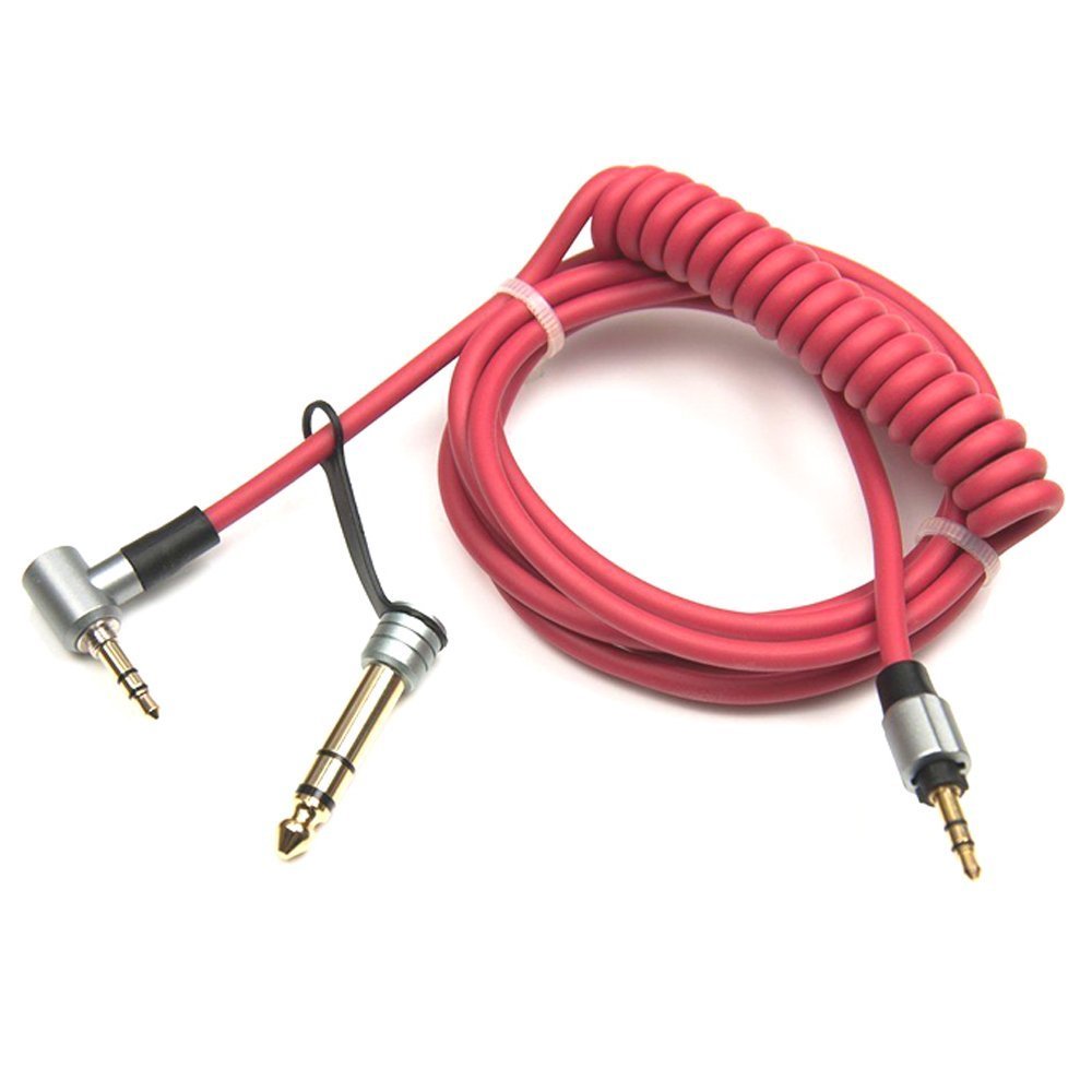 3.5mm & 6.5mm Replacement Audio Cable Headphone Cord for Monster Beats Pro Detox by Dr Dre