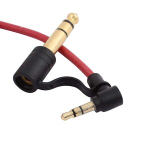 3.5mm & 6.5mm Replacement Audio Cable Headphone Cord for Monster Beats Pro Detox by Dr Dre