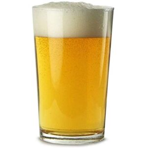 duralex unie 560ml / 20oz pint beer glass large size tumbler goblet, set of 2 beer glasses