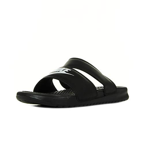 Nike New Womens Benassi Duo Ultra Slide Black/White 8