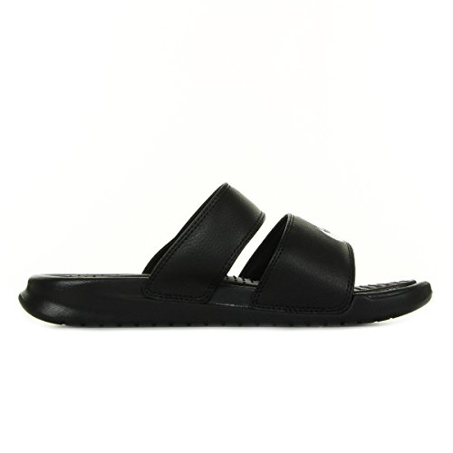 Nike New Womens Benassi Duo Ultra Slide Black/White 8