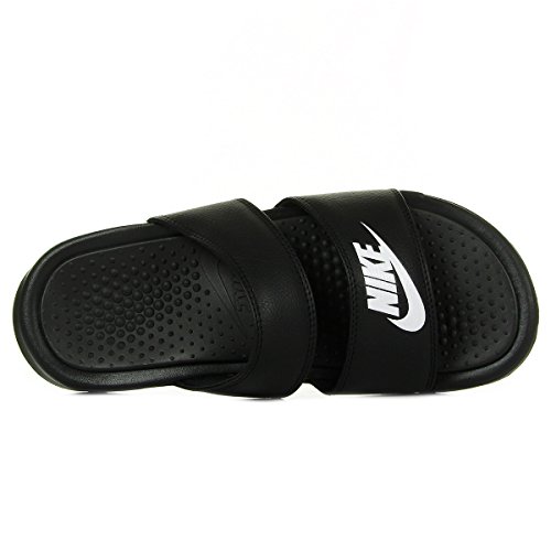 Nike New Womens Benassi Duo Ultra Slide Black/White 8