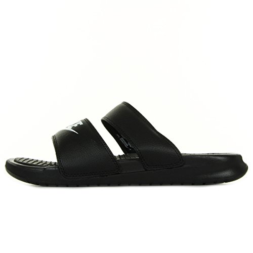 Nike New Womens Benassi Duo Ultra Slide Black/White 8