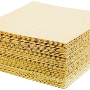 Micro-Mat Minis Hydroponic Grow Pads - for Organic Production - Plant & Seed Germination: Wheatgrass, Microgreens, More - Measures 4" x 4" to fit 5" x 5" Greenhouse Plant Trays (48)