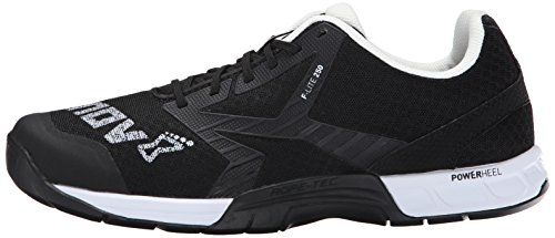 Inov-8 Women's F-Lite 250-W, Black/White, 10.5 B US