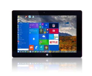 10'' windows 10 by fusion5 ultra slim design windows tablet pc - 32gb storage, 2gb ram - complete with touch screen, dual camera, bluetooth tablet pc