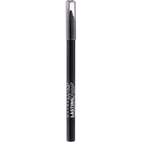 Maybelline New York Eyestudio Lasting Drama Waterproof Gel Eye Pencil, Smooth Charcoal, 0.04 Ounce