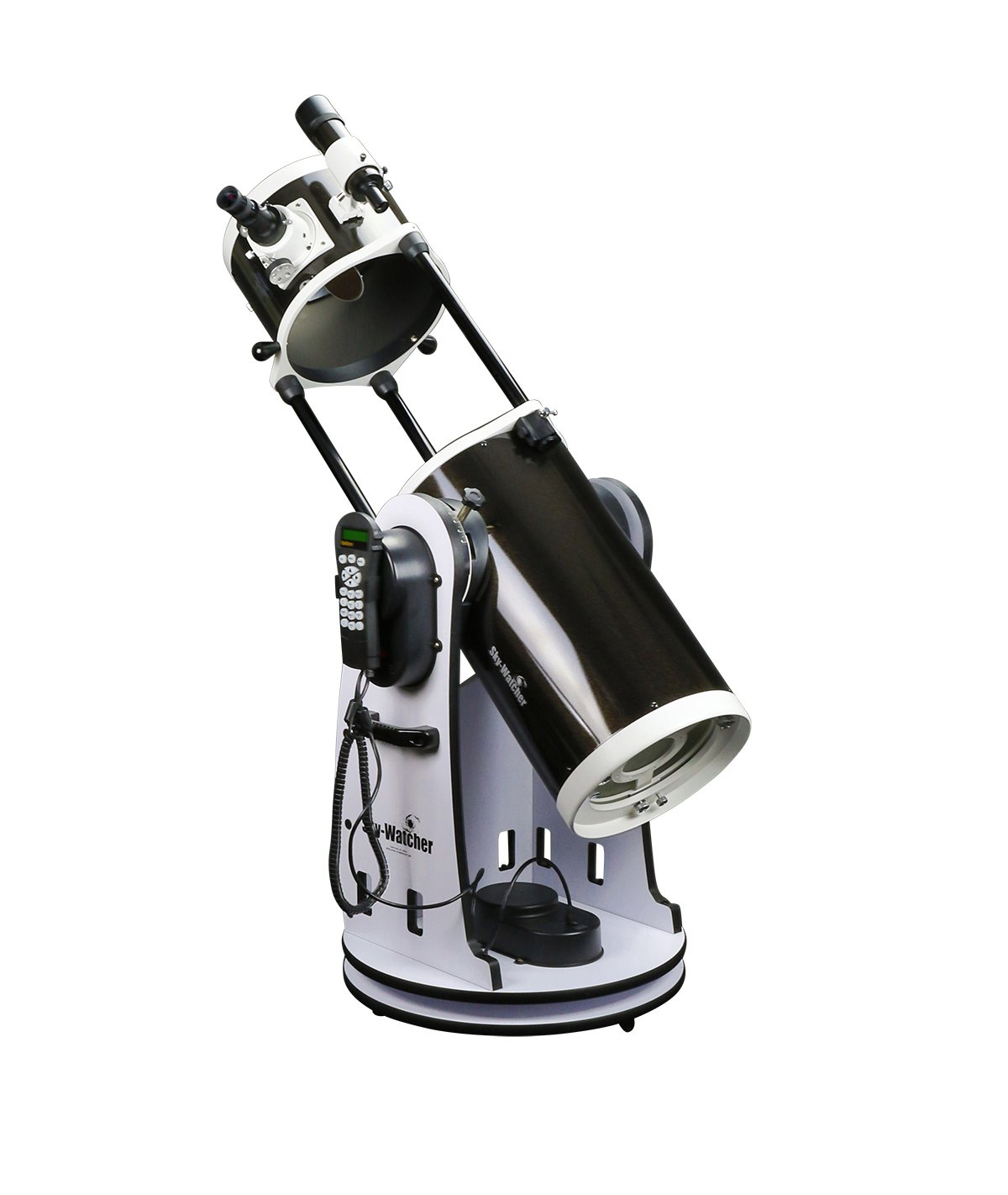 Sky Watcher Sky-Watcher Flextube 250 SynScan Dobsonian 10-inch Collapsible Computerized GoTo Large Aperture Telescope, White, (S11810)