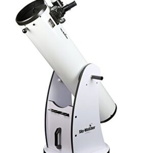 Sky Watcher Classic 200 Dobsonian 8-inch Aperature Telescope – Solid-Tube – Simple, Traditional Design – Easy to Use, Perfect for Beginners, White (S11610)