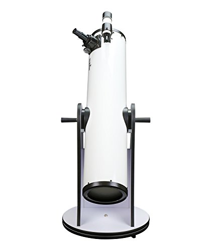 Sky Watcher Classic 200 Dobsonian 8-inch Aperature Telescope – Solid-Tube – Simple, Traditional Design – Easy to Use, Perfect for Beginners, White (S11610)