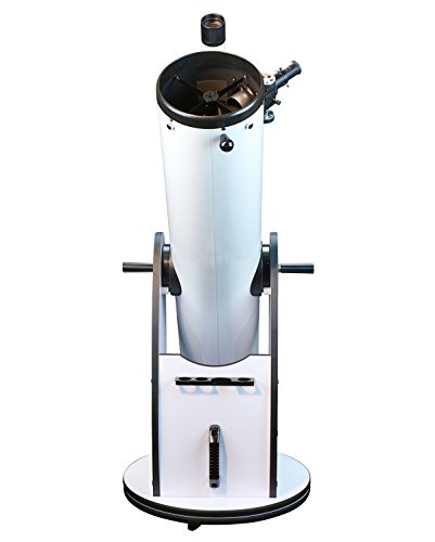 Sky Watcher Classic 200 Dobsonian 8-inch Aperature Telescope – Solid-Tube – Simple, Traditional Design – Easy to Use, Perfect for Beginners, White (S11610)