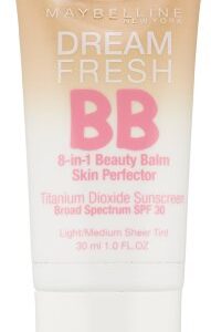 Maybelline New York Dream Fresh BB Cream, Light/Medium, 1 Fluid Ounce