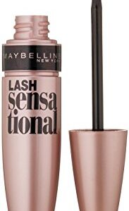 Maybelline New York Lash Sensational Mascara, Blackest Black, 0.32 Fluid Ounce