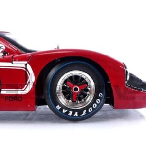 Shelby Collectibles SC423 1967 Ford GT MK IV #1 Red LeMans Winner 24 Hours 1/18 Diecast Model Car