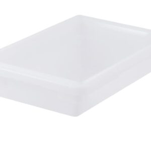 Winco Storage Box, White, 3"-12"