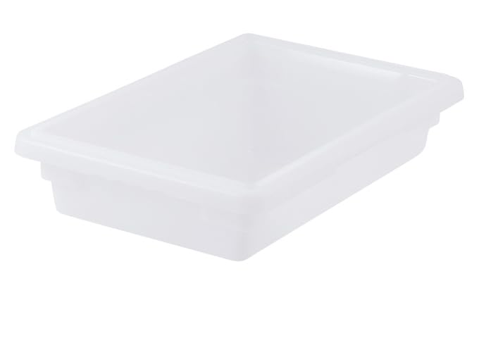 Winco Storage Box, White, 3"-12"