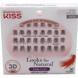 Kiss Ever-Ez Trio Lashes Medium Combo (3 Pack)