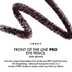 LORAC Front of the Line Pro Eye Pencil, Dark Green, 0.012 Ounce (Pack of 1)