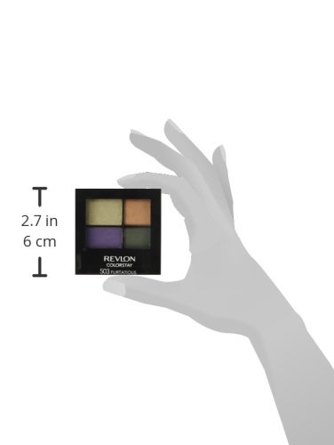 Revlon ColorStay 16 Hour Eye Shadow Quad, Flirtatious