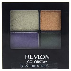 revlon colorstay 16 hour eye shadow quad, flirtatious