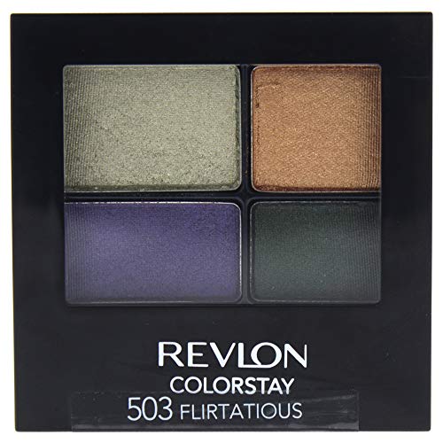 Revlon ColorStay 16 Hour Eye Shadow Quad, Flirtatious