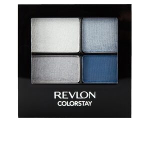 revlon colorstay day to night eyeshadow quad, longwear shadow palette with transitional shades and buttery soft feel, crease & smudge proof, 528 passionate , 0.16 oz