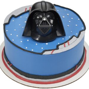 DecoSet® STAR WARS™ Darth Vader™ Cake Topper, 1-Piece, Use with Cake Decorations to Create Galactic Cakes, Black