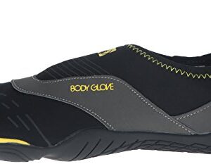 Body Glove Men's 3t Cinch-m Water Shoe, Black/Yellow, 9