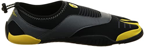 Body Glove Men's 3t Cinch-m Water Shoe, Black/Yellow, 9