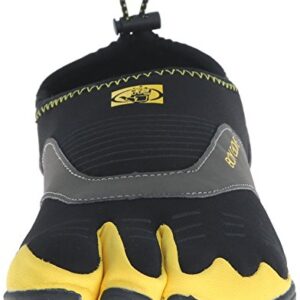 Body Glove Men's 3t Cinch-m Water Shoe, Black/Yellow, 9