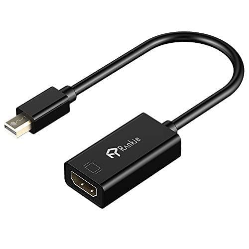 Rankie Mini DisplayPort (Mini DP) (Thunderbolt) to HDMI Adapter (Black)