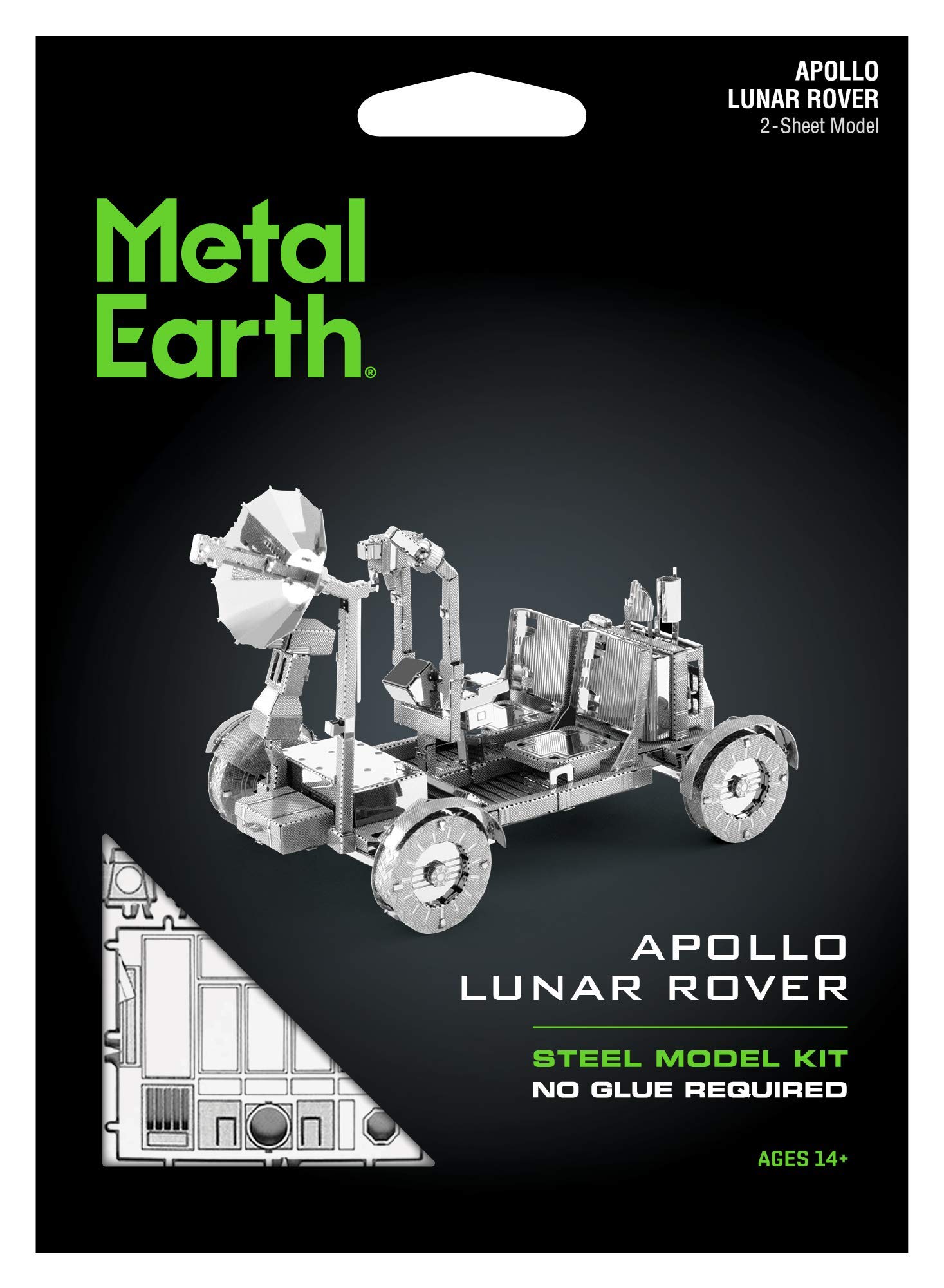Fascinations Metal Earth Apollo Lunar Rover 3D Metal Model Kit