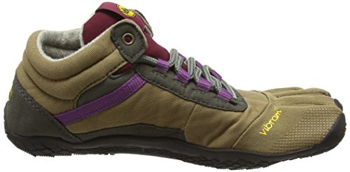 Vibram Five Fingers Women's Trek Ascent Insulated Trail Hiking Shoe (39 EU/8-8.5, Khaki/Grape)