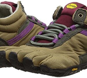 Vibram Five Fingers Women's Trek Ascent Insulated Trail Hiking Shoe (39 EU/8-8.5, Khaki/Grape)