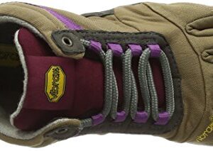 Vibram Five Fingers Women's Trek Ascent Insulated Trail Hiking Shoe (39 EU/8-8.5, Khaki/Grape)