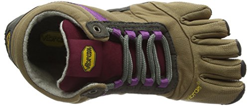 Vibram Five Fingers Women's Trek Ascent Insulated Trail Hiking Shoe (39 EU/8-8.5, Khaki/Grape)