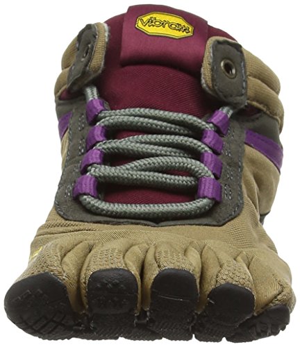 Vibram Five Fingers Women's Trek Ascent Insulated Trail Hiking Shoe (39 EU/8-8.5, Khaki/Grape)