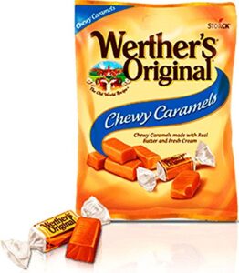 werthers original chewy caramels 2.4 oz (pack of 6)