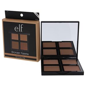 e.l.f. Bronzer Palette - Bronzed Beauty Women Bronzer 0.56 oz