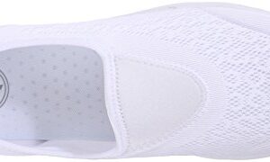 Propét Womens TravelActiv Slip On Walking Walking Sneakers Shoes Casual - White - Size 12 2E