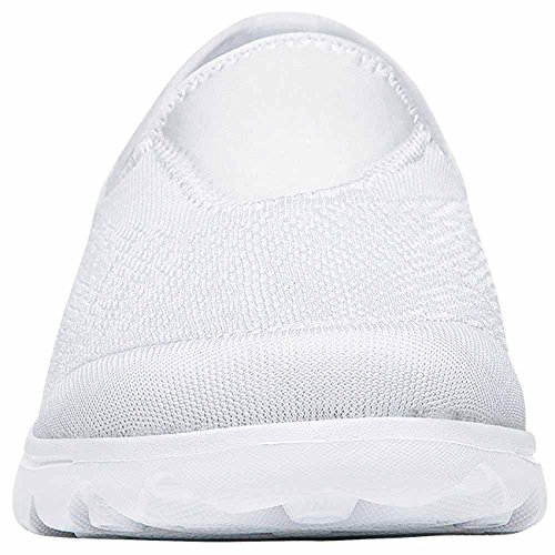 Propét Women's TravelActiv Slip On Fashion Sneaker, White, 7.5 N US