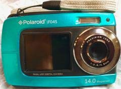 polaroid if045-turq turquoise 14.1 mp 5x zoom waterproof digital camera