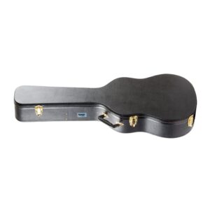knox gear kn-gc01 acoustic guitar case hard shell (black)