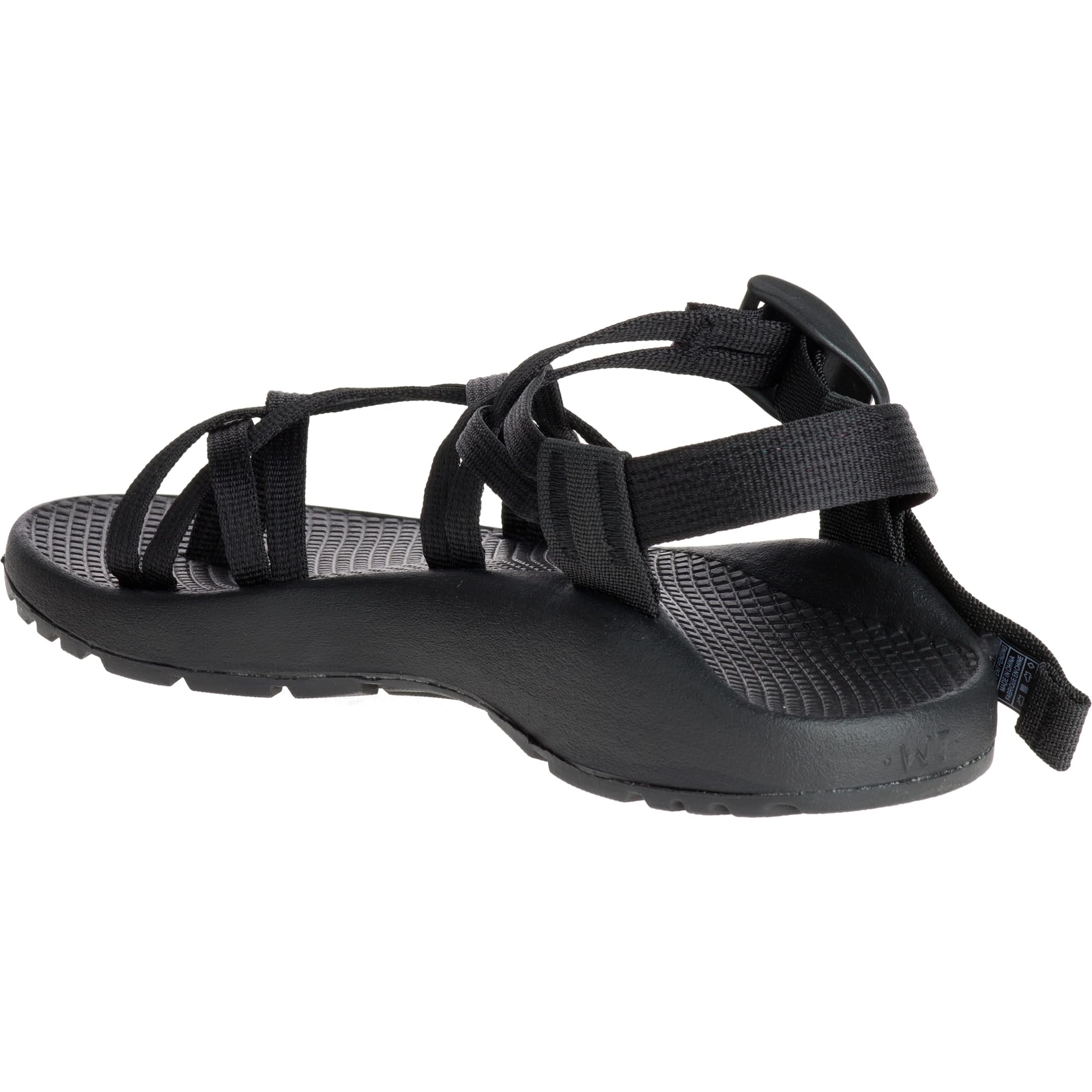 Chaco Womens ZX/2 Classic, With Toe Loop, Outdoor Sandal, Black 6 W