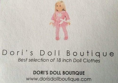 Doll Hangers Set of 24 Plastic Hangers, Fits 18 Inch Dolls Clothes Girl, Doll Accessories 18" Doll Clothing Doll Clothes