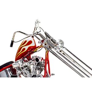 Revell 17326 L.A. Street Chopper 1:8 Scale 107-Piece Skill Level 5 Model Motorcycle Bike Building Kit,White