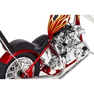 Revell 17326 L.A. Street Chopper 1:8 Scale 107-Piece Skill Level 5 Model Motorcycle Bike Building Kit,White