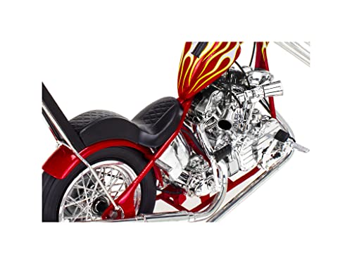 Revell 17326 L.A. Street Chopper 1:8 Scale 107-Piece Skill Level 5 Model Motorcycle Bike Building Kit,White